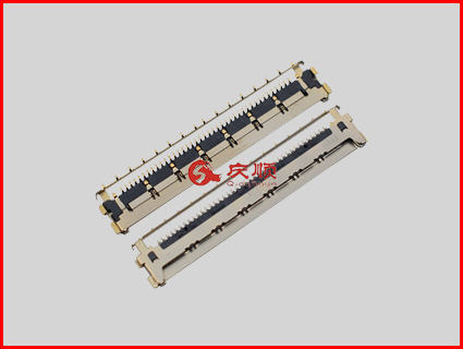 兼容I-PEX爱沛CABLINE®-UX II|20849系列|0.5mm间距|20P/30P/40P 高速传输LVDS母座替代品连接器